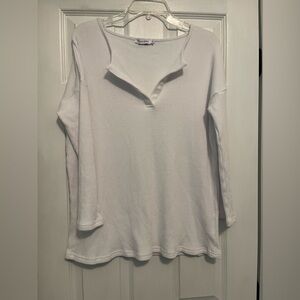Toby Heart Ginger Lounge Shirt, Size Small, Long Sleeve